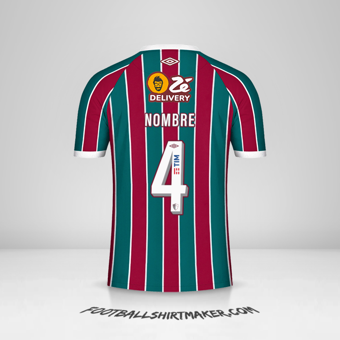 Jersey Fluminense 2023/2024 -  nombre - 4
