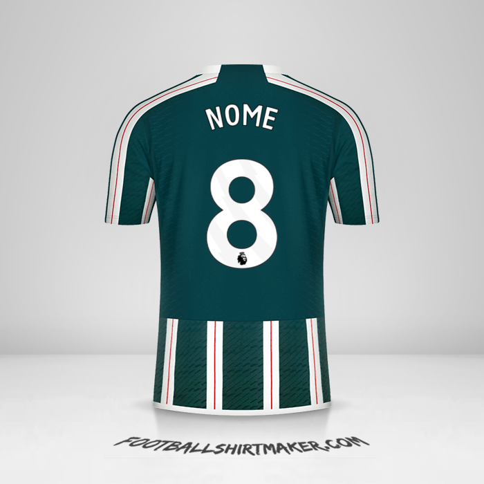 Maglia Manchester United 2023/2024 Seconda -  nome - 8