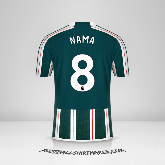 Jersey Manchester United 2023/2024 Alternatif -  nama - 8