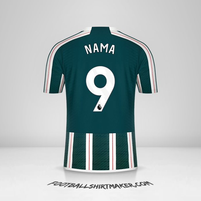 Jersey Manchester United 2023/2024 Alternatif -  nama - 9