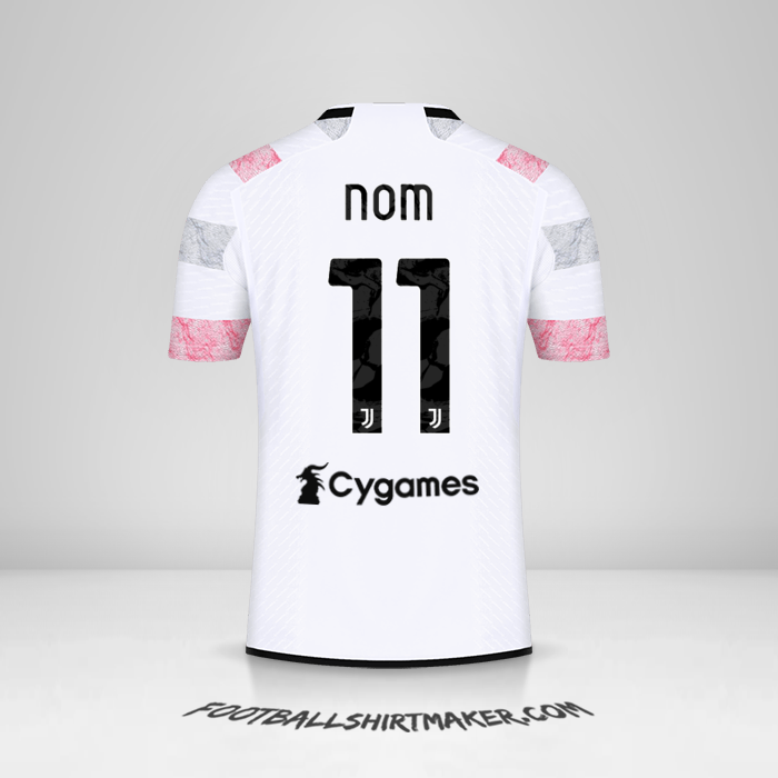 Maillot Juventus FC 2023/2024 Extérieur -  nom - 11