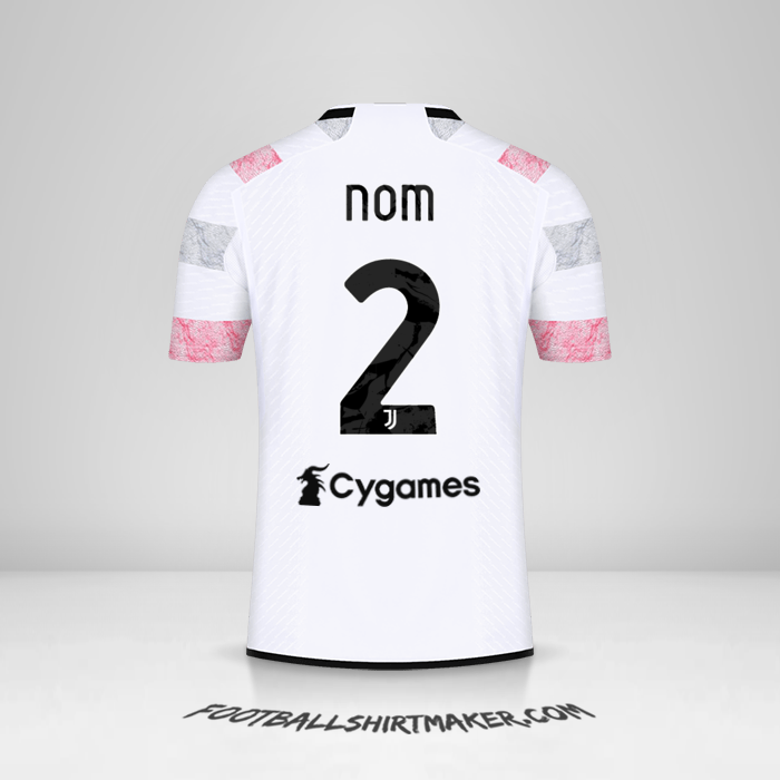 Maillot Juventus FC 2023/2024 Extérieur -  nom - 2