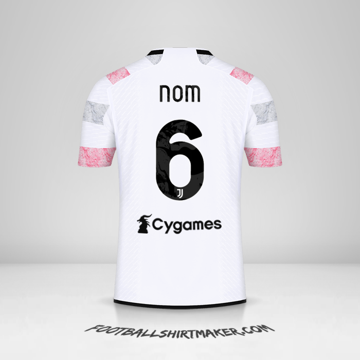 Maillot Juventus FC 2023/2024 Extérieur -  nom - 6