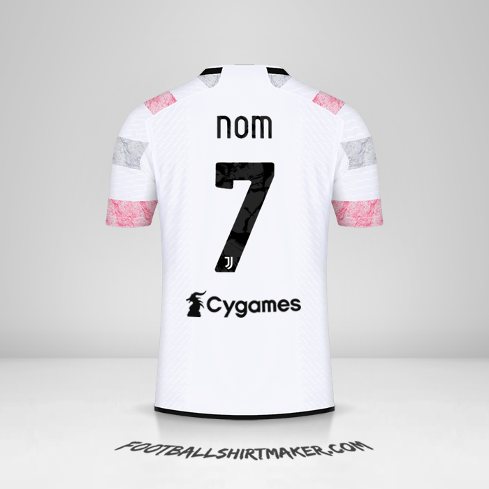 Maillot Juventus FC 2023/2024 Extérieur -  nom - 7