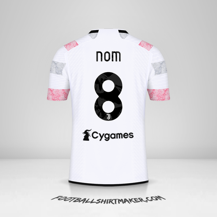 Maillot Juventus FC 2023/2024 Extérieur -  nom - 8