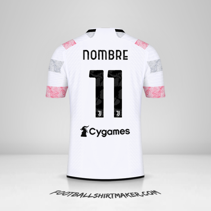 Jersey Juventus FC 2023/2024 Visita -  nombre - 11