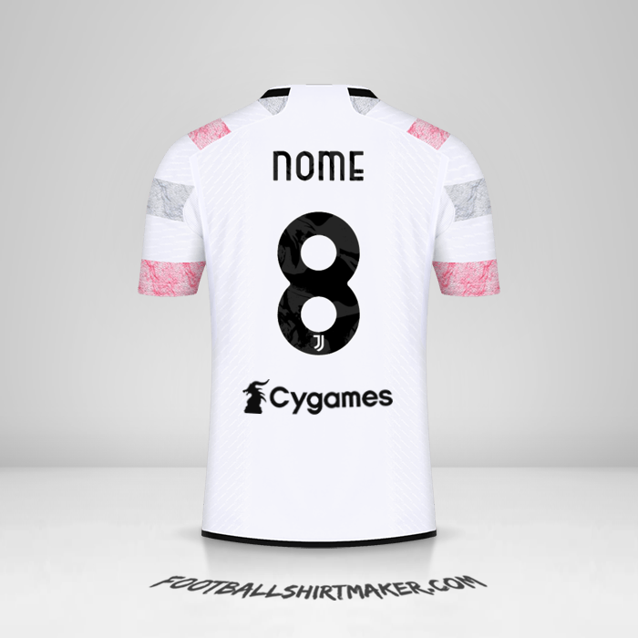Maglia Juventus FC 2023/2024 Seconda -  nome - 8
