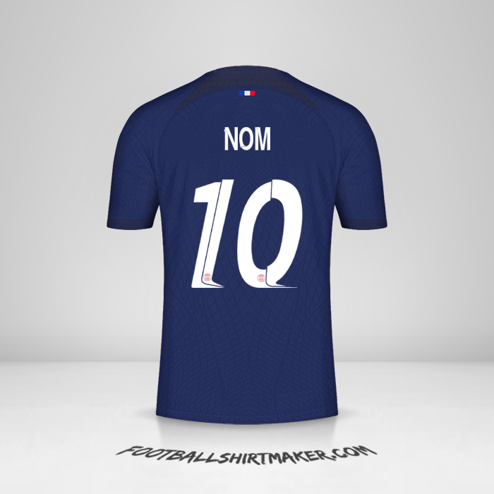 Maillot Paris Saint Germain Cup 2023/2024 -  nom - 10