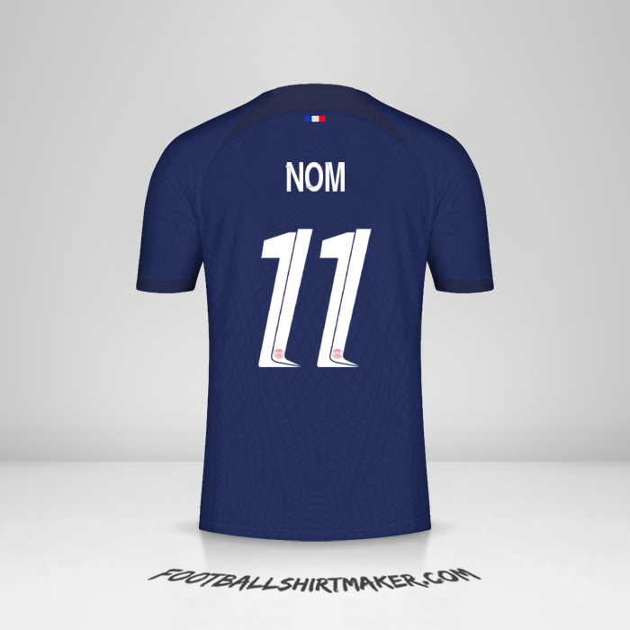 Maillot Paris Saint Germain Cup 2023/2024 -  nom - 11