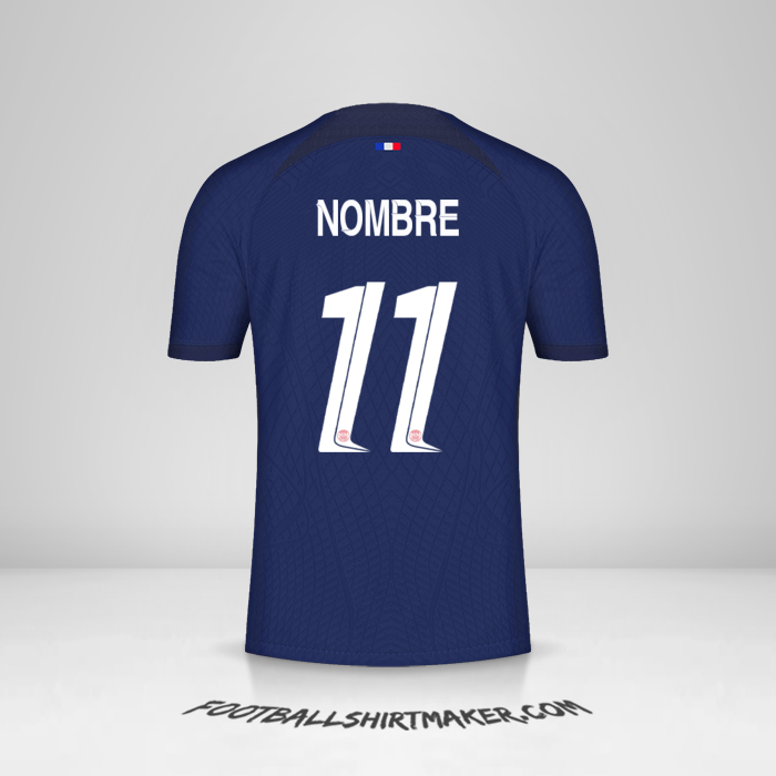Jersey Paris Saint Germain Cup 2023/2024 -  nombre - 11