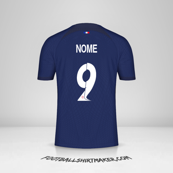 Camisola Paris Saint Germain Cup 2023/2024 -  nome - 9