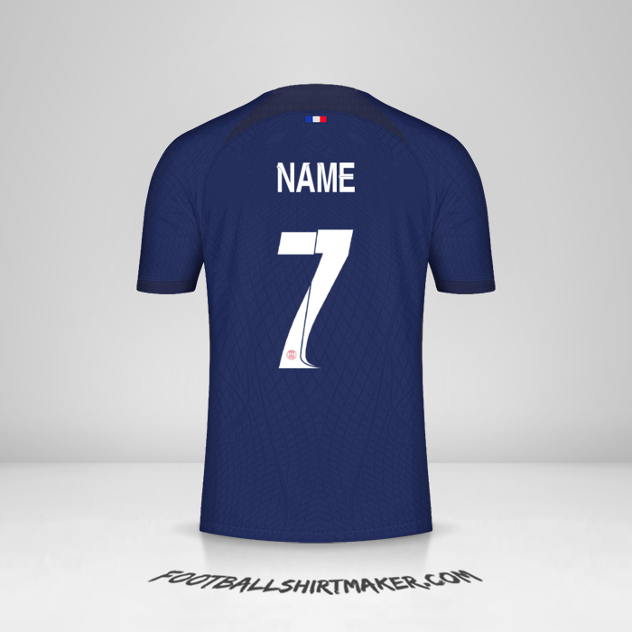 Trikot Paris Saint Germain Cup 2023/2024 -  name - 7