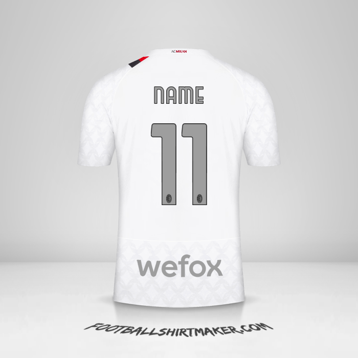 Shirt AC Milan 2023/2024 Away -  name - 11