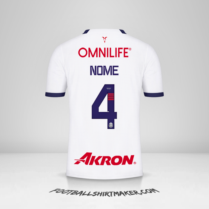 Maglia Guadalajara 2023/2024 Seconda -  nome - 4