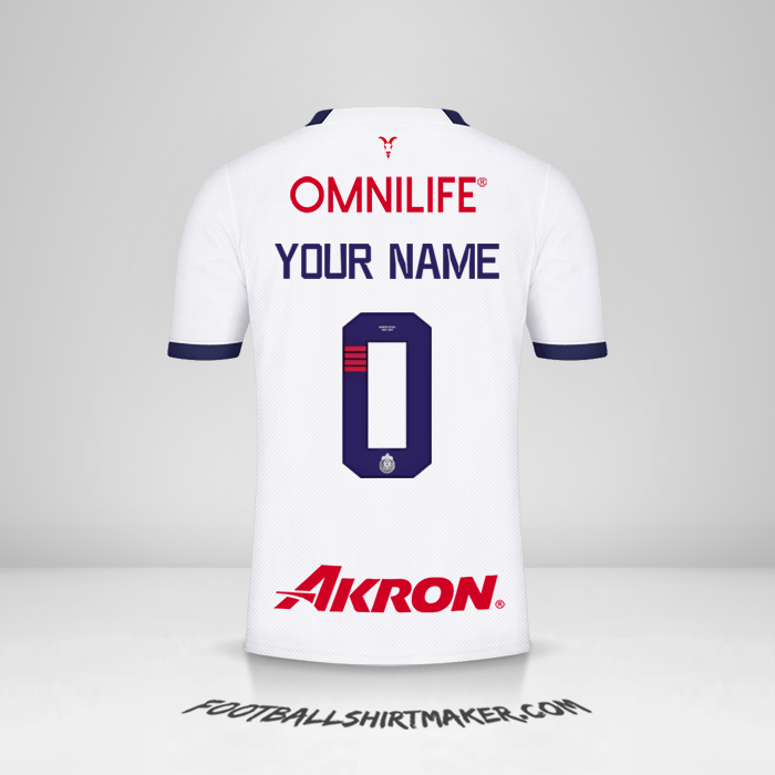 Shirt Guadalajara 2023/2024 II -  your name - 0
