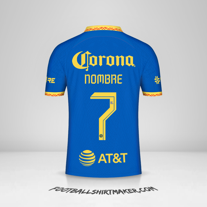 Jersey Club America 2023/2024 Visita -  nombre - 7