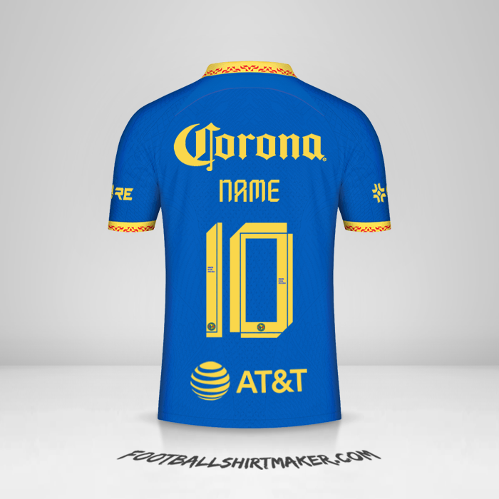 Shirt Club America 2023/2024 Away -  name - 10