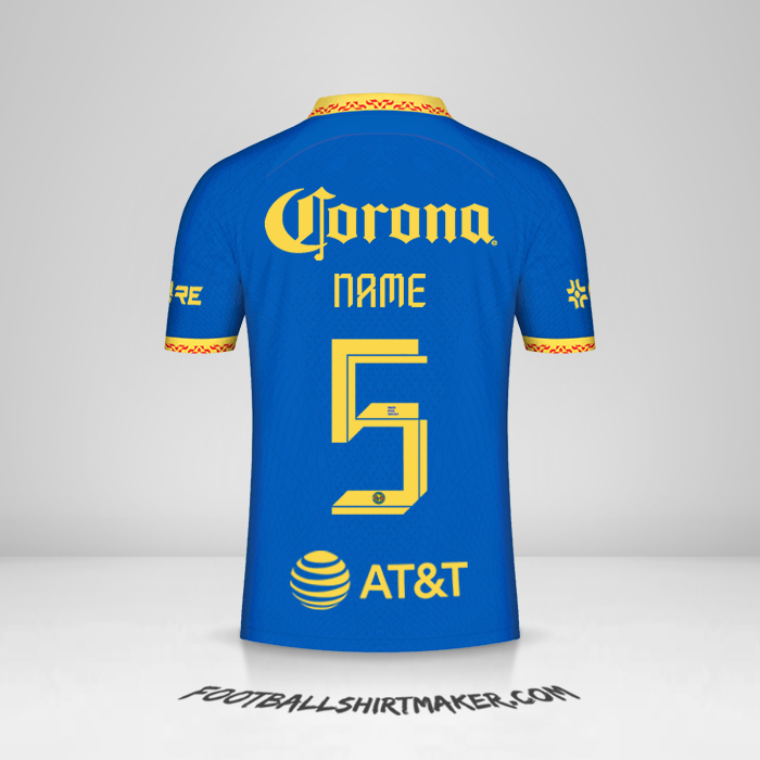 Jersey Club America 2023/2024 Away -  name - 5