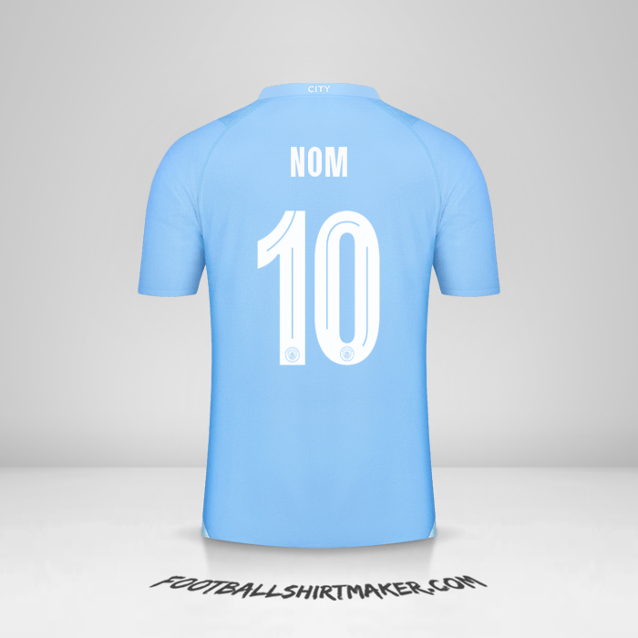 Maillot Manchester City World Cup 2023/2024 -  nom - 10