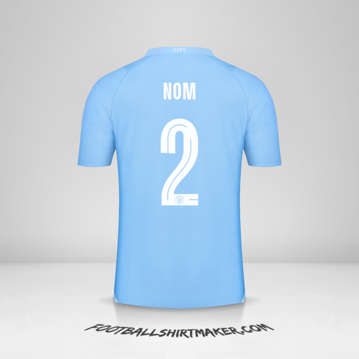 Maillot Manchester City World Cup 2023/2024 -  nom - 2