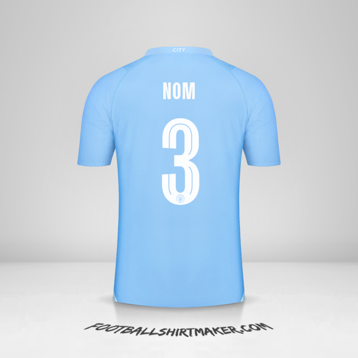 Maillot Manchester City World Cup 2023/2024 -  nom - 3