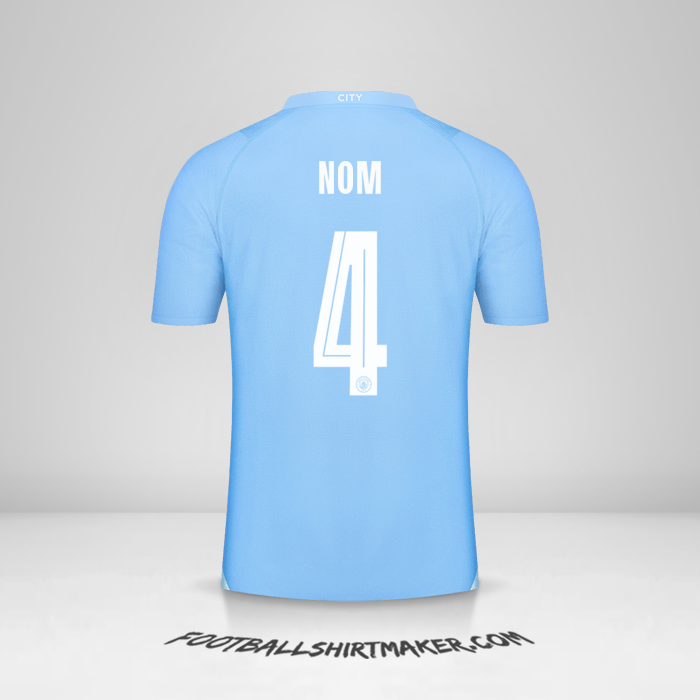 Maillot Manchester City World Cup 2023/2024 -  nom - 4