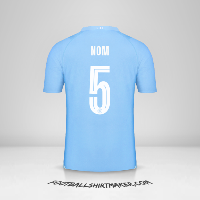 Maillot Manchester City World Cup 2023/2024 -  nom - 5