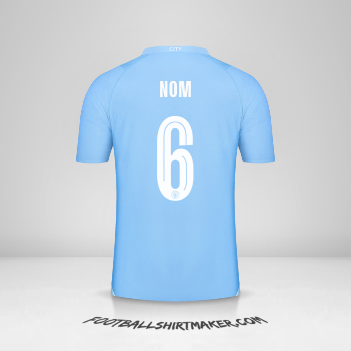 Maillot Manchester City World Cup 2023/2024 -  nom - 6