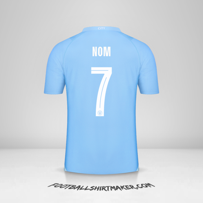 Maillot Manchester City World Cup 2023/2024 -  nom - 7