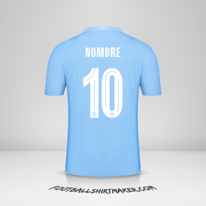 Jersey Manchester City World Cup 2023/2024 -  nombre - 10