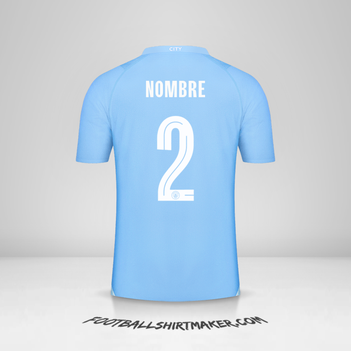 Jersey Manchester City World Cup 2023/2024 -  nombre - 2