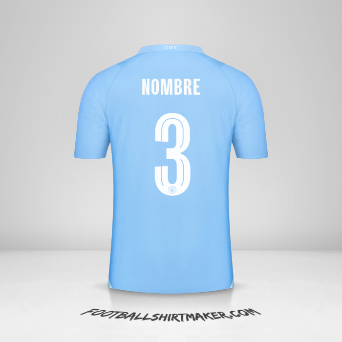 Jersey Manchester City World Cup 2023/2024 -  nombre - 3