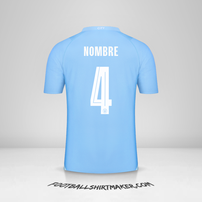 Jersey Manchester City World Cup 2023/2024 -  nombre - 4