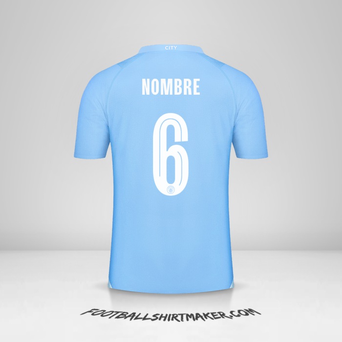 Jersey Manchester City World Cup 2023/2024 -  nombre - 6