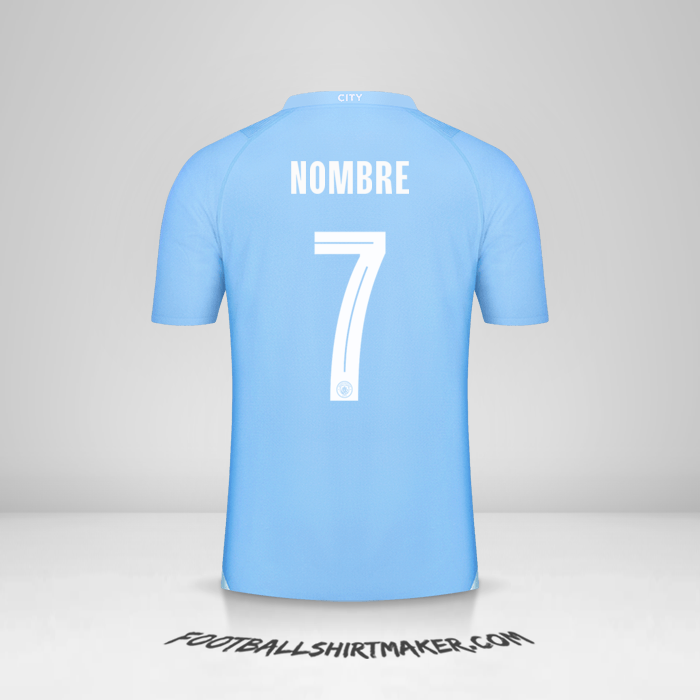 Camiseta Manchester City World Cup 2023/2024 -  nombre - 7