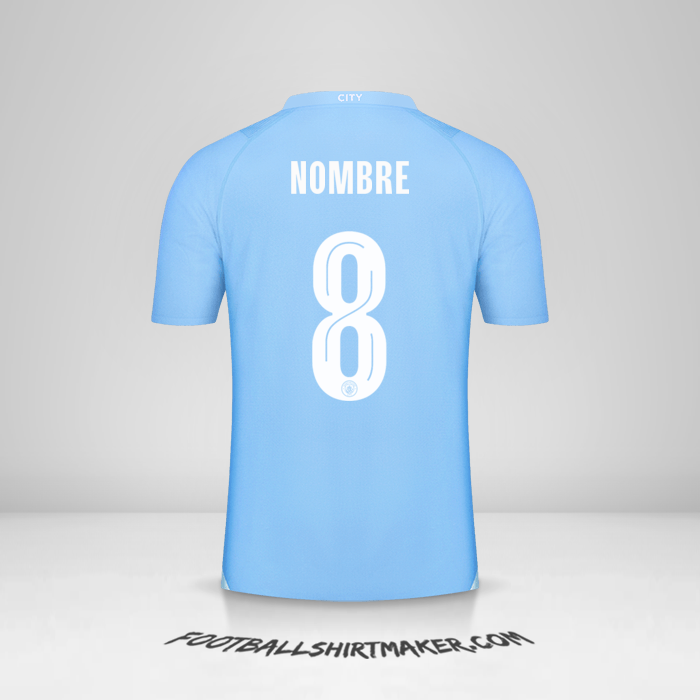 Jersey Manchester City World Cup 2023/2024 -  nombre - 8
