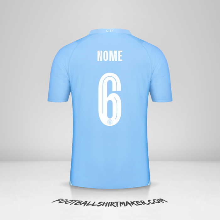 Camisola Manchester City World Cup 2023/2024 -  nome - 6