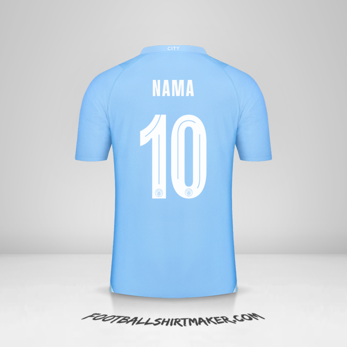 Jersey Manchester City World Cup 2023/2024 -  nama - 10
