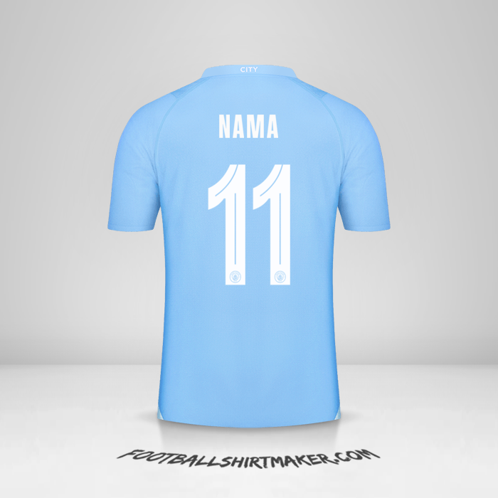 Jersey Manchester City World Cup 2023/2024 -  nama - 11