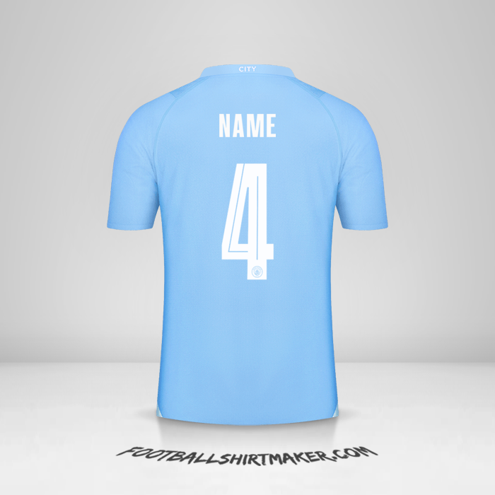 Jersey Manchester City World Cup 2023/2024 -  name - 4