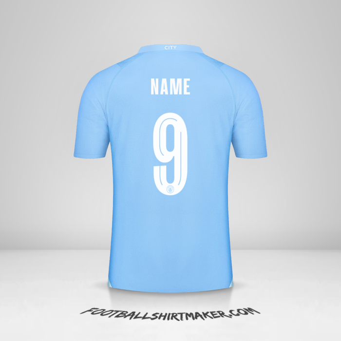 Trikot Manchester City World Cup 2023/2024 -  name - 9