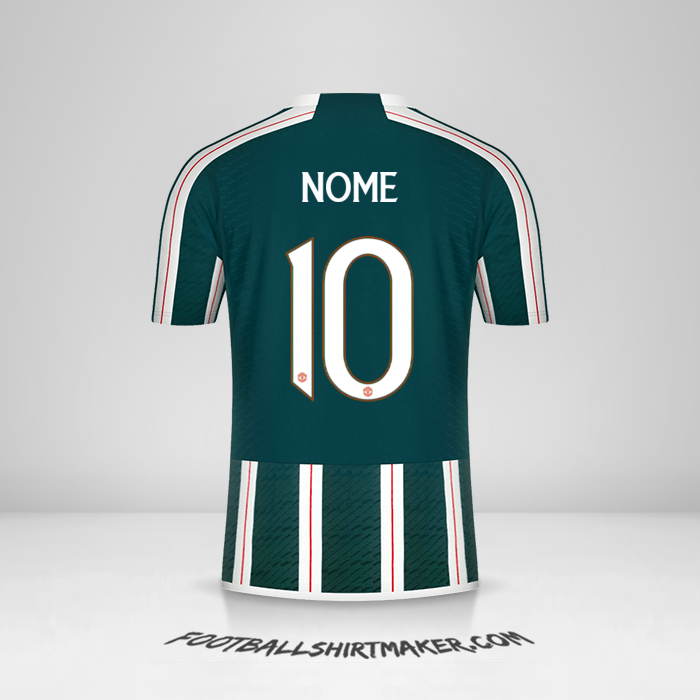 Maglia Manchester United Cup 2023/2024 Seconda -  nome - 10