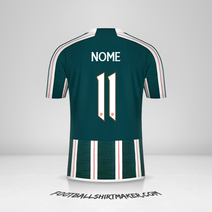 Maglia Manchester United Cup 2023/2024 Seconda -  nome - 11