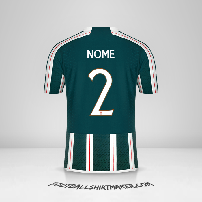 Camisa Manchester United Cup 2023/2024 Alternativa -  nome - 2