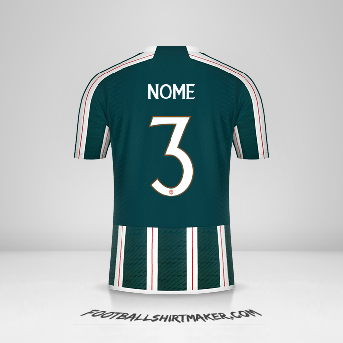 Camisa Manchester United Cup 2023/2024 Alternativa -  nome - 3