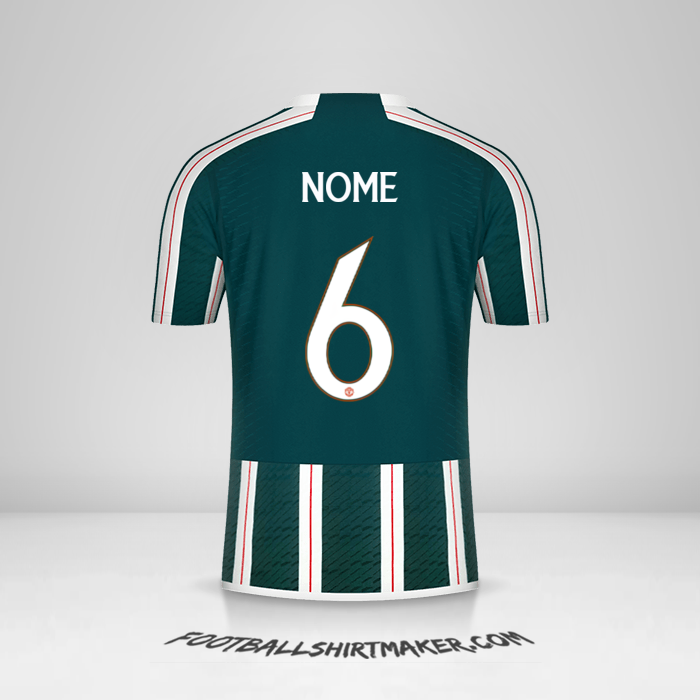 Maglia Manchester United Cup 2023/2024 Seconda -  nome - 6