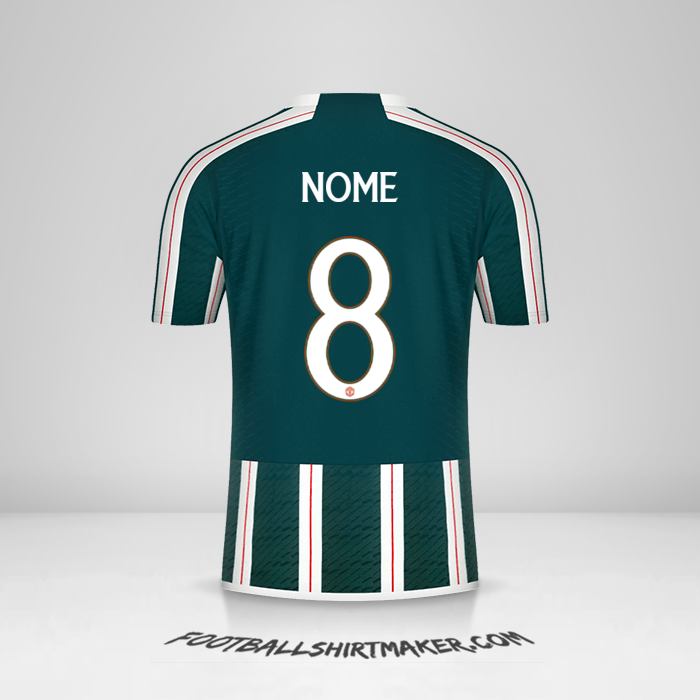 Maglia Manchester United Cup 2023/2024 Seconda -  nome - 8