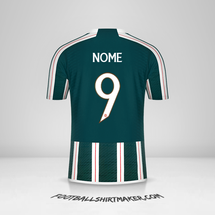 Camisola Manchester United Cup 2023/2024 Alternativa -  nome - 9