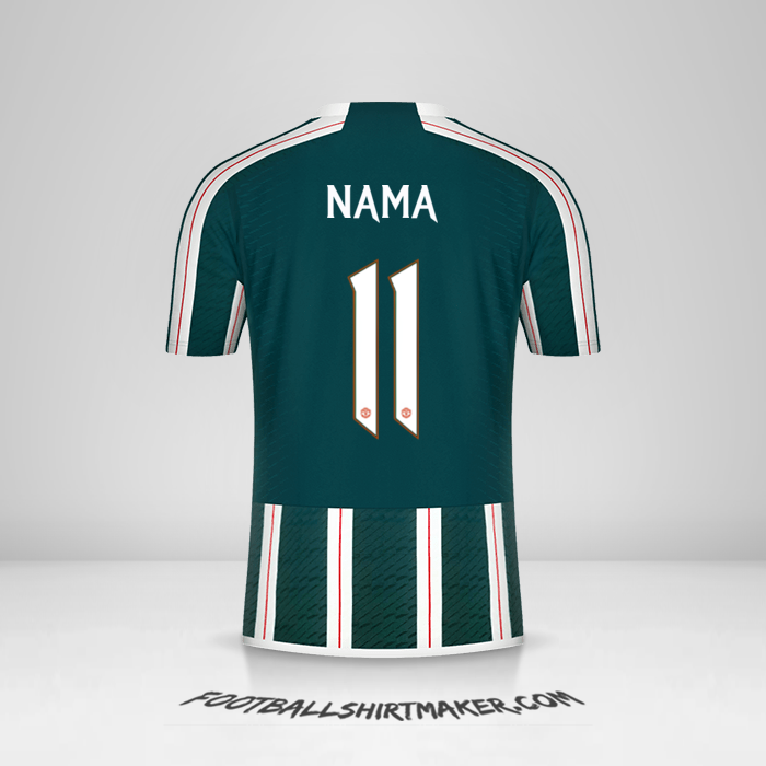 Jersey Manchester United Cup 2023/2024 Alternatif -  nama - 11