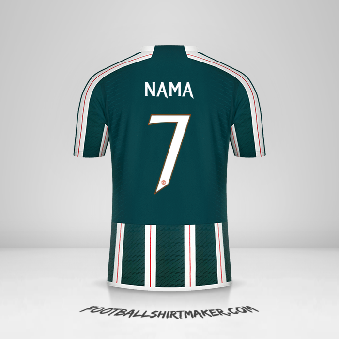 Jersey Manchester United Cup 2023/2024 Alternatif -  nama - 7